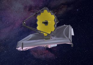 Artist's impression of NASA's James Webb Space Telescope.